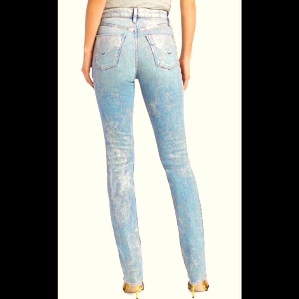 Hudson Jeans Shimmer High Rise Jeans
